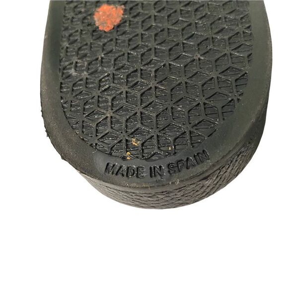 Zara Black Slides with Rainbow Kiss Cloud Charms in Size EU 40 Made in Spain - Picture 10 of 10